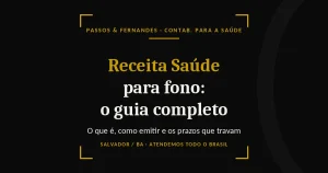 Receita Saúde para fonoaudiólogo - Passos & Fernandes